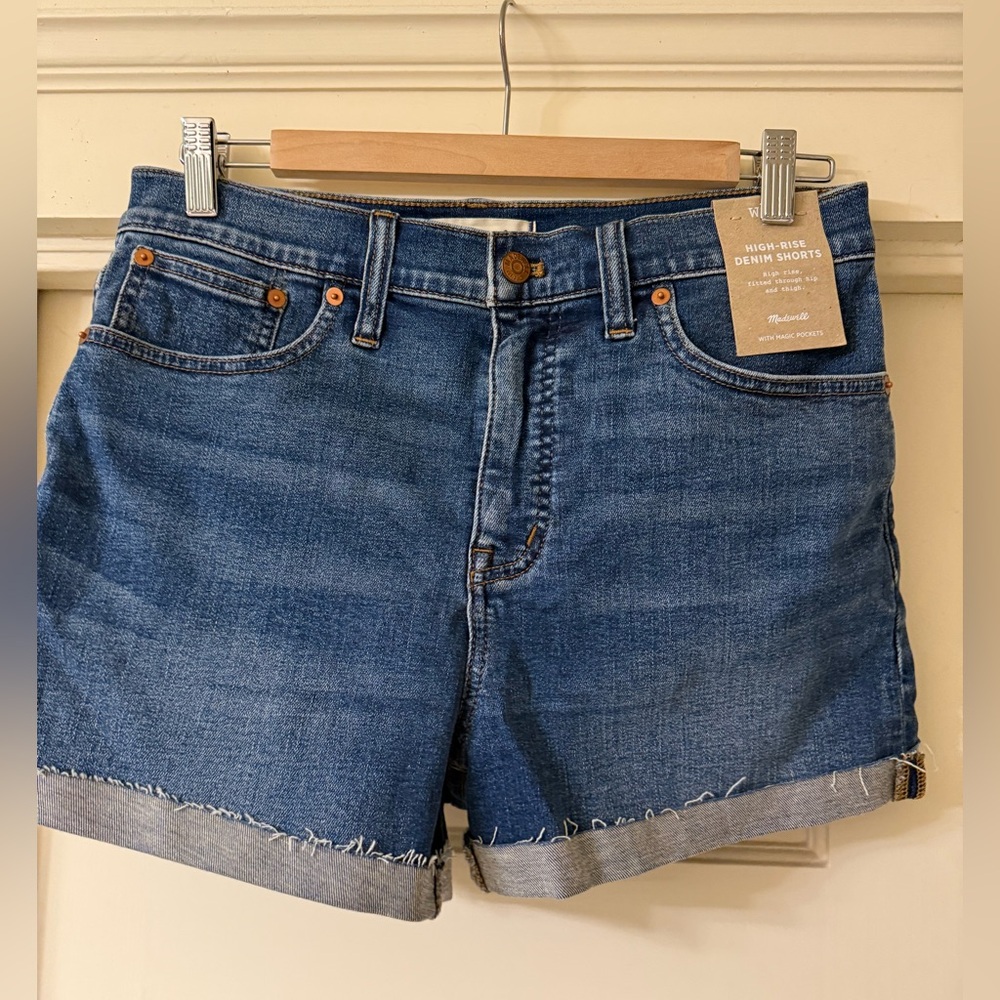 Madewell Classic Blue Jean Shorts